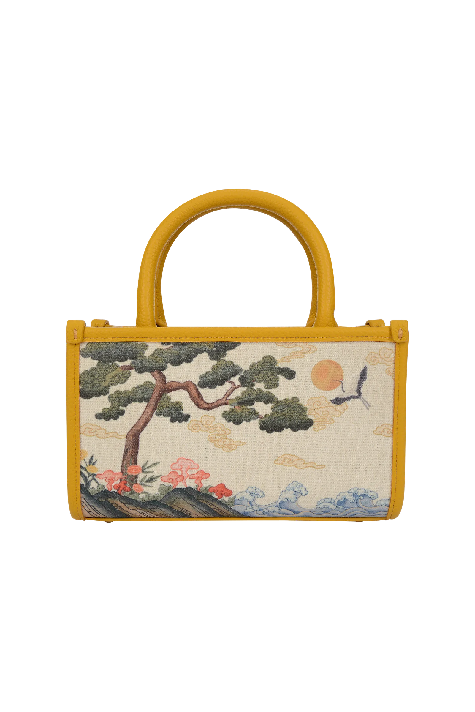 MINHWA TOTE SMALL / YELLOW detail 2