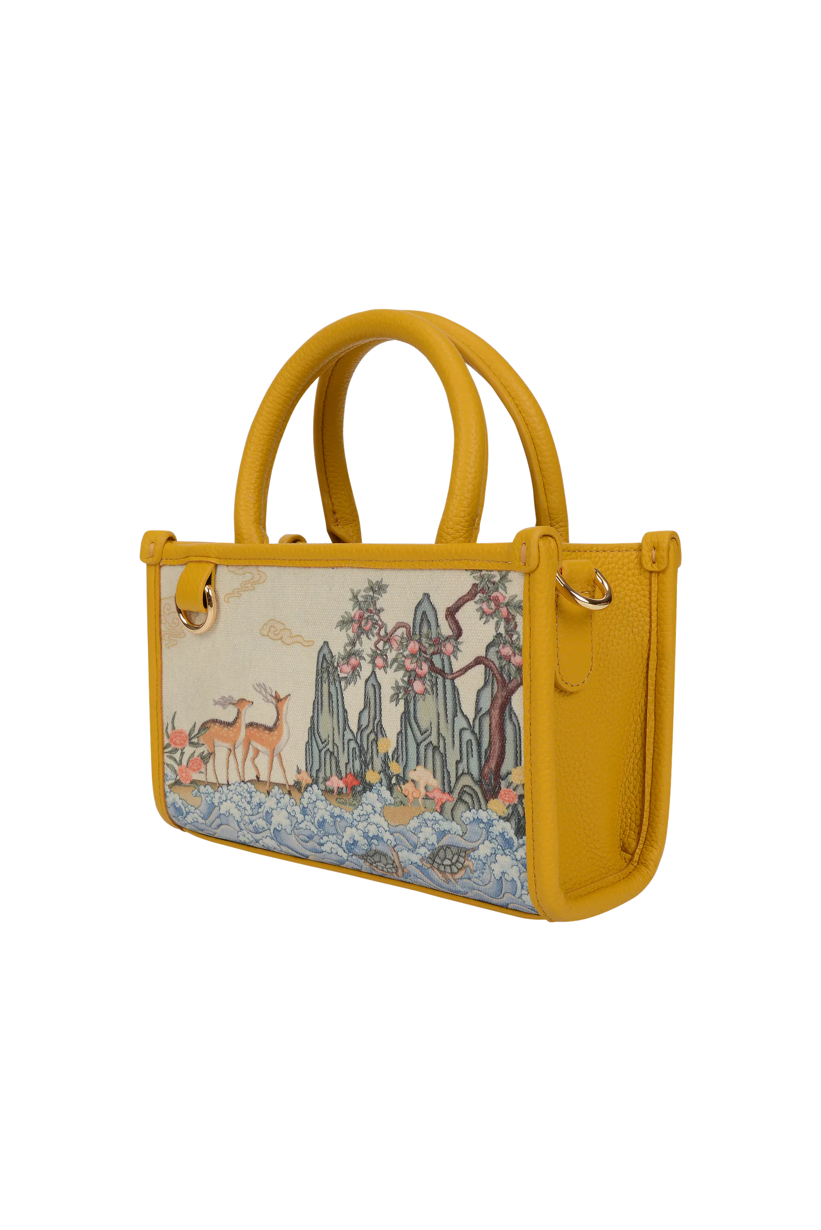 MINHWA TOTE SMALL / YELLOW Considered construction and finish