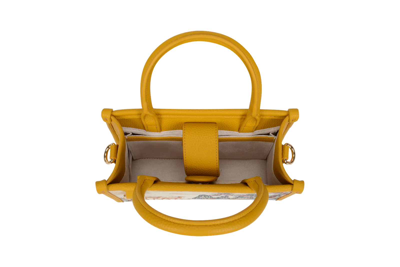 MINHWA TOTE SMALL / YELLOW detail 3
